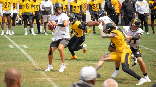 Will Harris put going for two back in Steelers' playbook? taken at Heinz Field (Steelers)